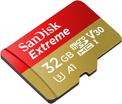 Karta pamięci microSDHC SanDisk Extreme, 32Gb, Klasa 10 / UHS-1 U3 SDSQXAF-032G-GN6MN