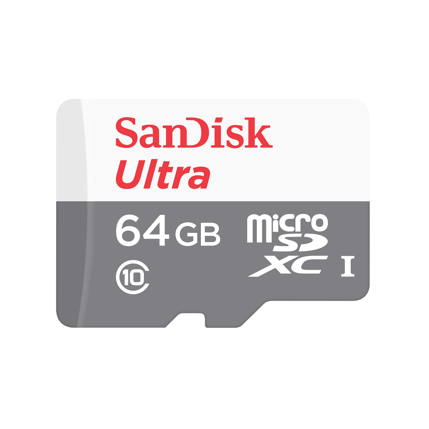Karta pamięci microSDXC SanDisk Ultra, 64Gb, Klasa 10, Z adapterem SDSQUNR-064G-GN6TA
