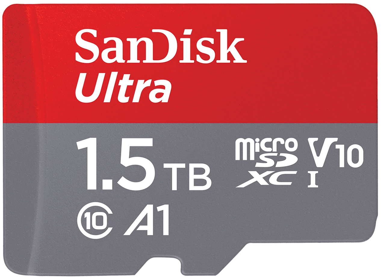Karta pamięci microSDXC SanDisk Ultra Android A1, 1.5TB, Klasa 10 / UHS-1 U1 SDSQUAC-1T50-GN6MN