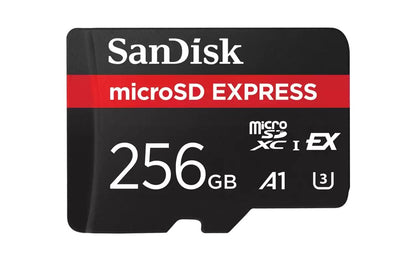 Karta pamięci microSDXC SanDisk Express, 256Gb, Klasa 10 / UHS-1 U3 SDSQXFN-256G-GN4NN