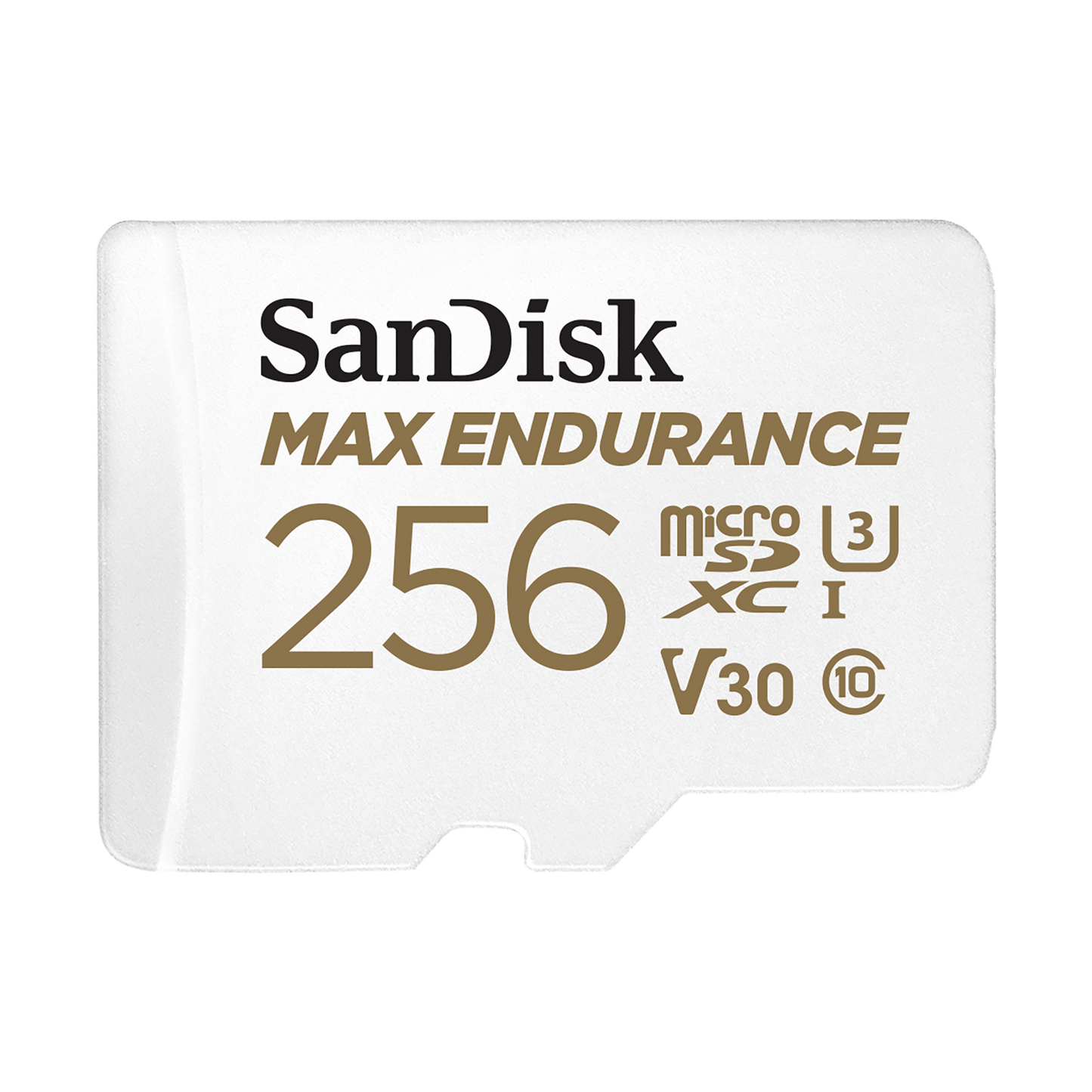 Karta pamięci microSDXC SanDisk MAX Endurance, 256Gb, Klasa 10 / UHS-1 U3, Z adapterem SDSQQVR-256G-GN6IA
