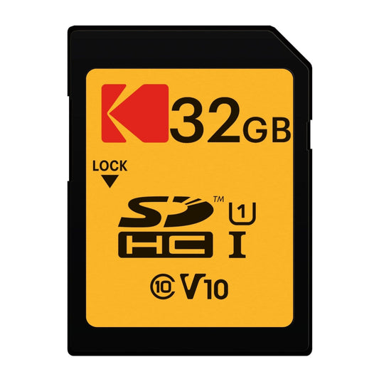 Karta pamięci SDHC Kodak Premium Performance, 32Gb, Klasa 10 / UHS-1 U1 EKMSD32GHC10K
