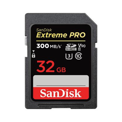 Karta pamięci SDHC SanDisk Extreme Pro, 32Gb, Klasa 10 / UHS-1 U3 SDSDXXO-032G-GN4IN