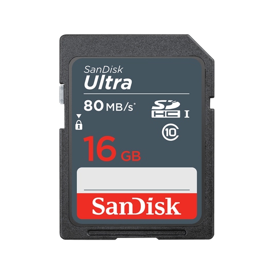 Karta pamięci SDHC SanDisk Ultra, 16GB, Klasa 10 SDSDUNS-016G-GN3IN
