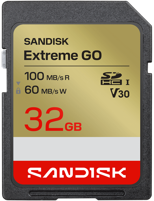 Karta pamięci SDHC SanDisk Extreme Go, 32GB, Klasa 10 / UHS-1 U1 SDSDXGN-032G-GNCIN