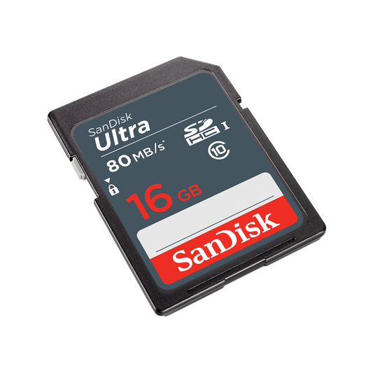 Karta pamięci SDHC SanDisk Ultra, 16GB, Klasa 10 SDSDUNS-016G-GN3IN