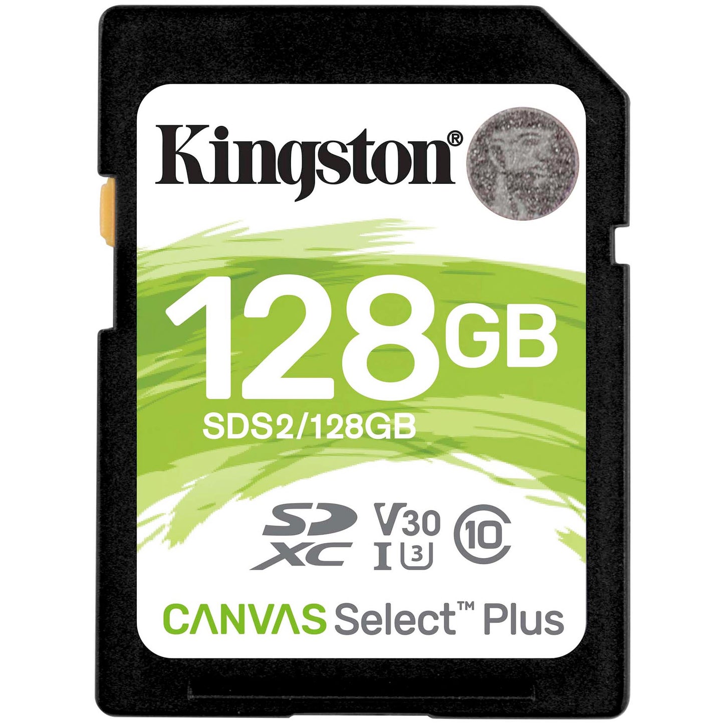 Karta pamięci SDXC Kingston Canvas Select Plus, 128 Gb, klasa 10 / UHS-1 U1 SDS2/128GB-SD 