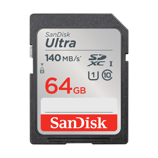 Karta pamięci SDXC SanDisk Ultra, 64Gb, Klasa 10 / UHS-1 U1 SDSDUNB-064G-GN6IN