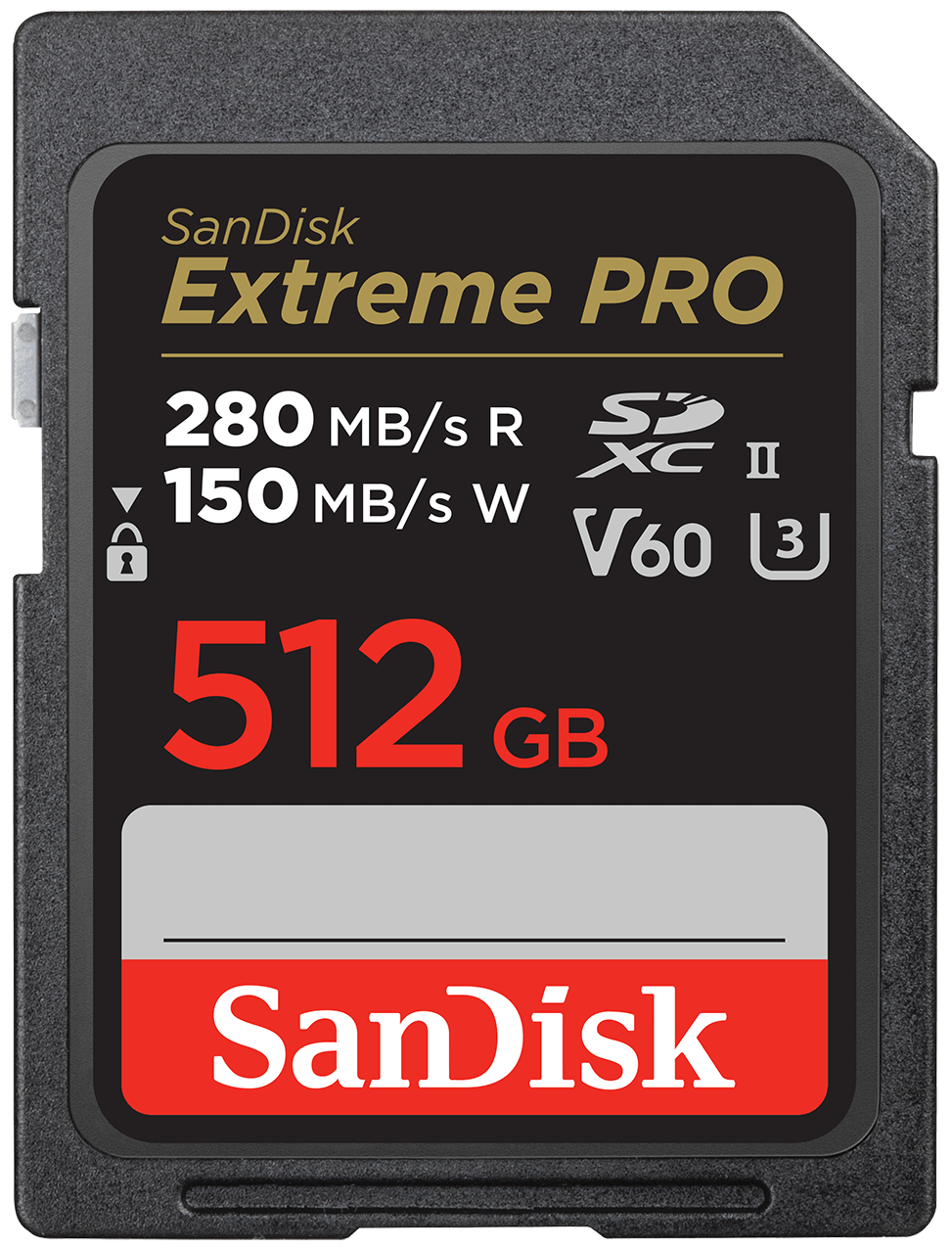 Karta pamięci SDXC SanDisk Extreme Pro, 512GB, Klasa 10 / UHS-2 U3 SDSDXEP-512G-GN4IN