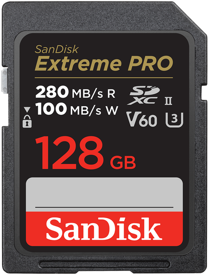 Karta pamięci SDXC SanDisk Extreme Pro, 128GB, Klasa 10 / UHS-2 U3 SDSDXEP-128G-GN4IN