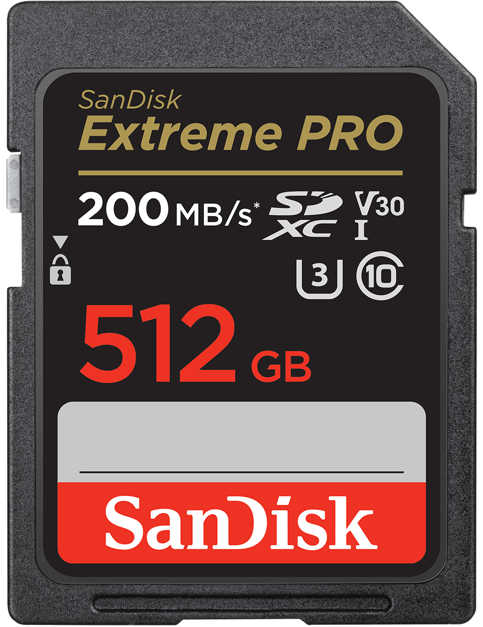 Karta pamięci SDXC SanDisk Extreme Pro, 512GB, Klasa 10 / UHS-1 U3 SDSDXXD-512G-GN4IN