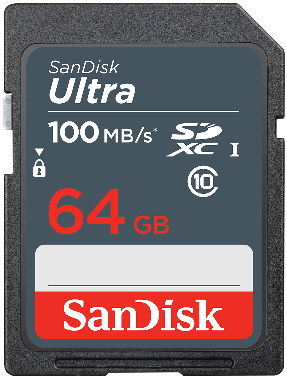 Karta pamięci SDXC SanDisk Ultra, 64Gb, Klasa 10 SDSDUNR-064G-GN3IN