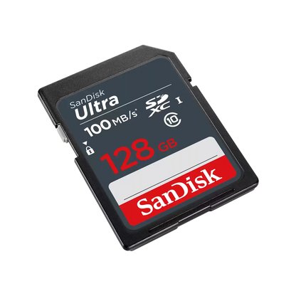 Karta pamięci SDXC SanDisk Ultra, 128GB, Klasa 10 SDSDUNR-128G-GN3IN