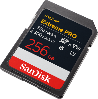 Karta pamięci SDXC SanDisk Extreme Pro, 256GB, Klasa 10 / UHS-2 U3 SDSDXDM-256G-GN4IN