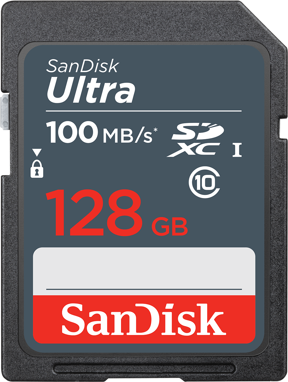 Karta pamięci SDXC SanDisk Ultra, 128GB, Klasa 10 SDSDUNR-128G-GN3IN