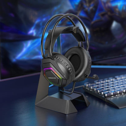 Słuchawki gamingowe 3,5 mm Borofone BO105 Thunder, RGB, 2m, czarne