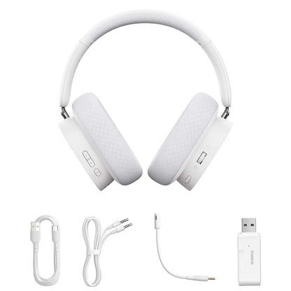 Casti Gaming Wireless Baseus AeQur GH02, RGB, BT / Wi-Fi / Wired, Negre A00050800113-Z1