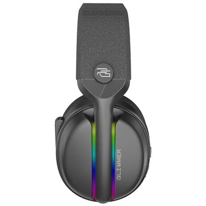 Proove Glimmer Wireless Gaming Headphones, RGB, BT / Wi-Fi / Wired, Black WHGL00022001