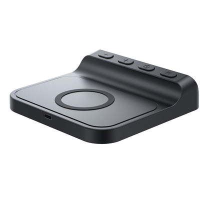 Zegar cyfrowy HAVIT W3031 z ładowaniem bezprzewodowym QI, Czarny