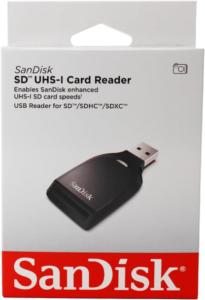 Czytnik kart USB 3.0 SanDisk, SD, Czarny SDDR-C531-GNANN