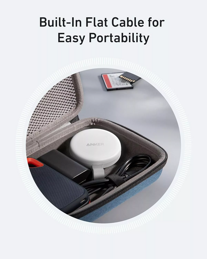 Anker MagGo USB-C Card Reader for Apple iPhone USB-C, SD - microSD, White A83D1G21