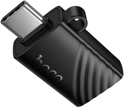 USB-C Card Reader HOCO HB53, microSD, Black