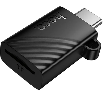 USB-C Card Reader HOCO HB53, microSD, Black