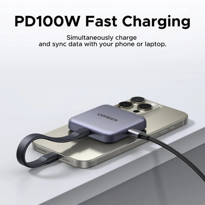 UGREEN CM898 USB-C Card Reader (65095), SD - microSD, Gray