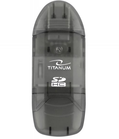 Czytnik kart USB Esperanza Titanum TA101K, SD, Czarny