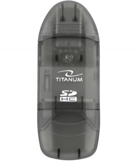 Czytnik kart USB Esperanza Titanum TA101K, SD, Czarny