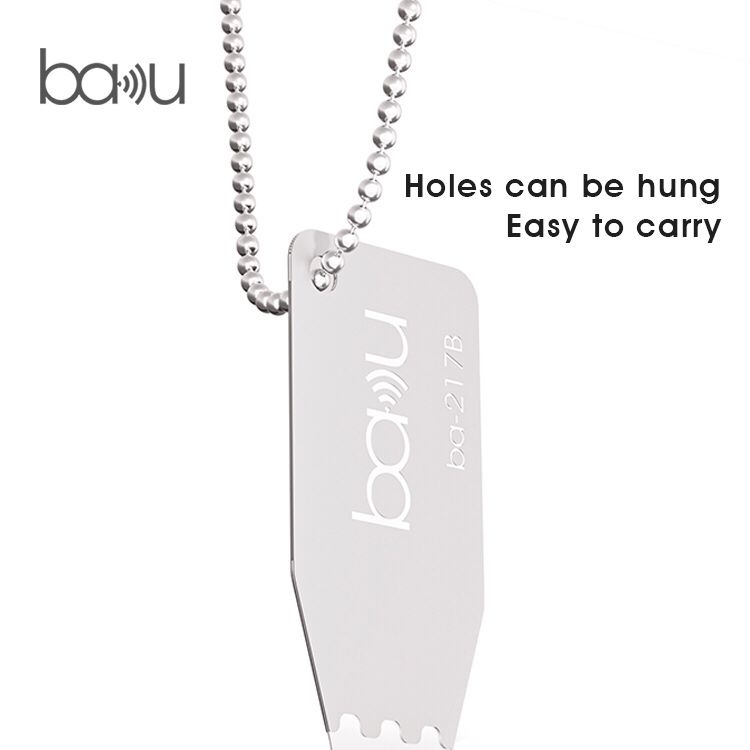 Metalowy klips Baku BA-217, 3w1