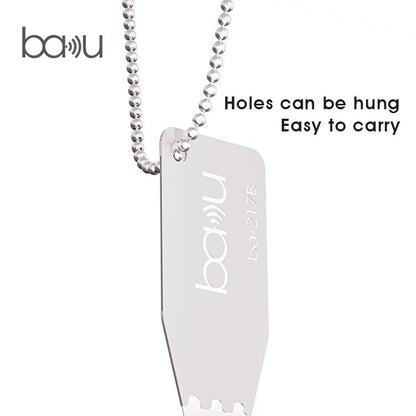 Metalowy klips Baku BA-217, 3w1