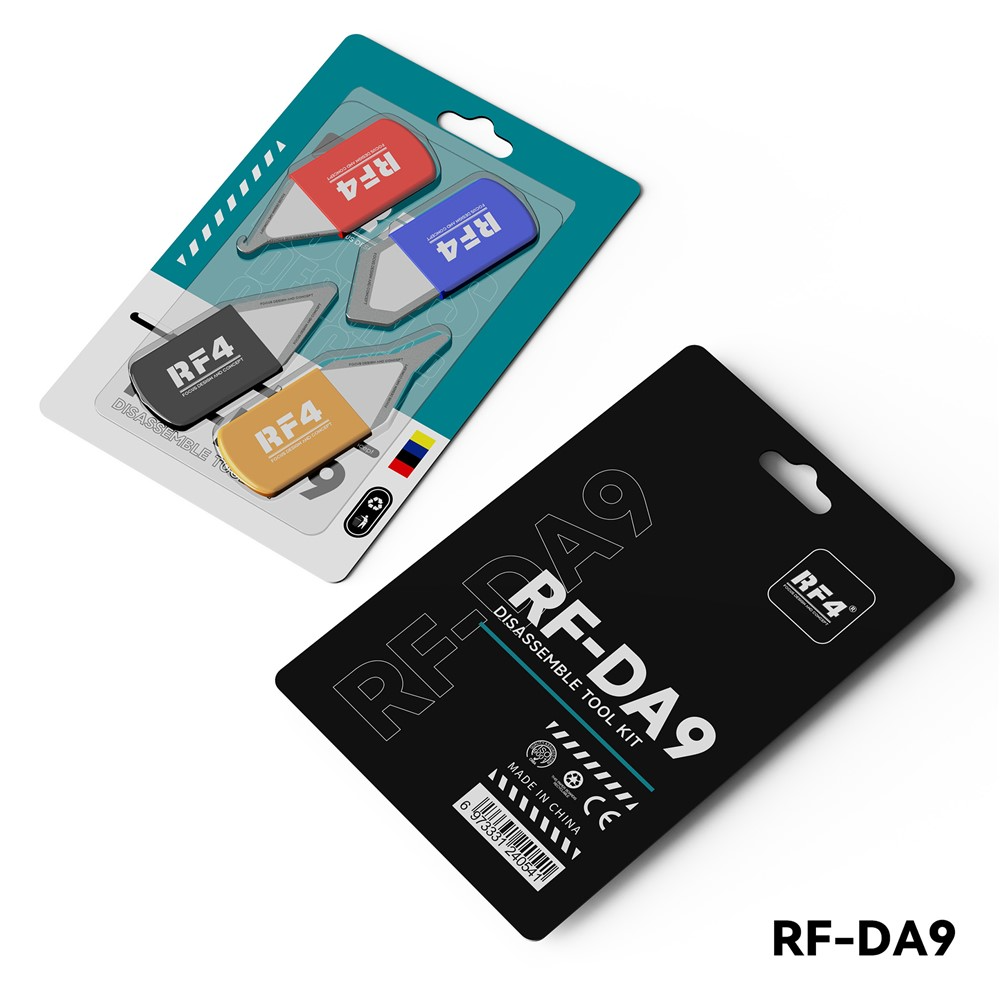 Metalowe klipsy RF4 RF-DA12, 4w1