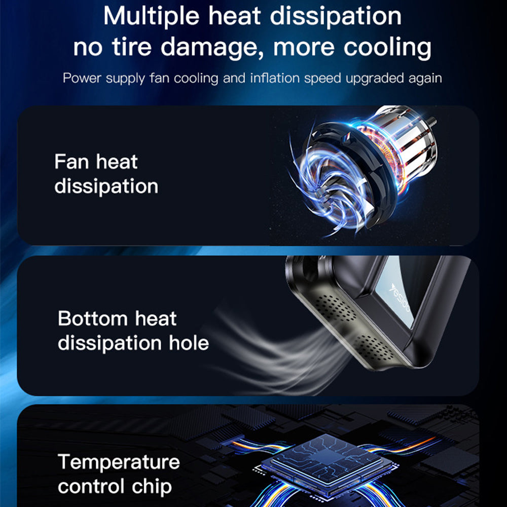 Kompresor samochodowy Yesido VC04