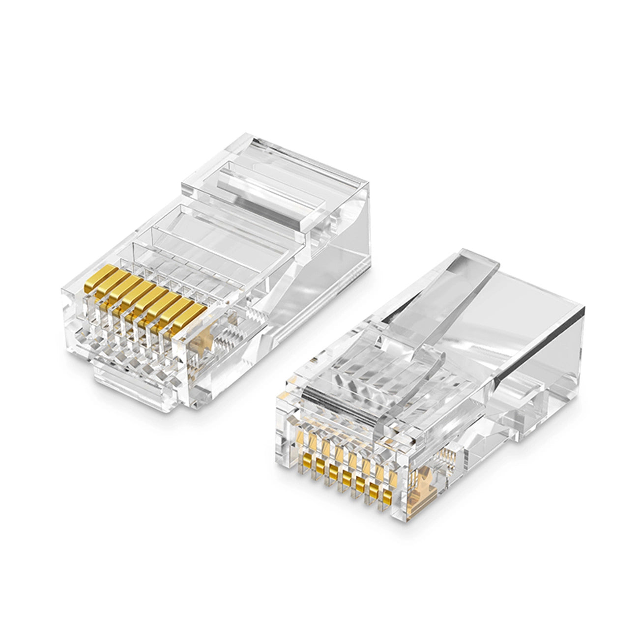 Złącze sieciowe UGREEN NW110, RJ45, Cat5/5e, zestaw 100 sztuk