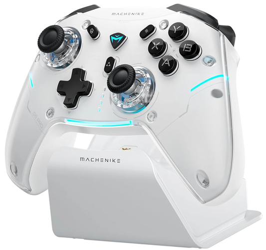 Kontroler Machenike G5Pro Max z stacją ładującą, biały