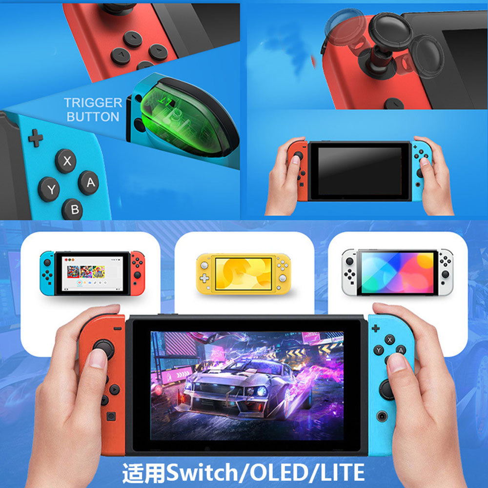 Kontroler Techsuit THSWC do Nintendo Switch / Switch OLED / Switch Lite, Czerwono-Niebieski