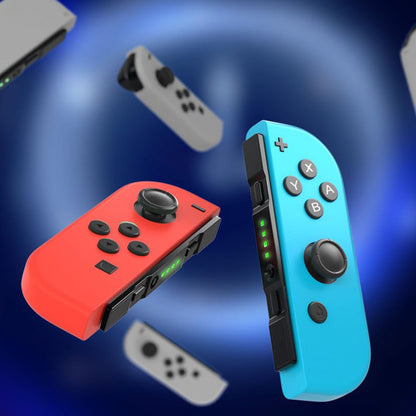 Kontroler Techsuit THSWC do Nintendo Switch / Switch OLED / Switch Lite, Czerwono-Niebieski