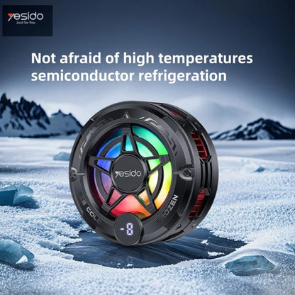 Chłodnica do telefonu Yesido C226, Szara