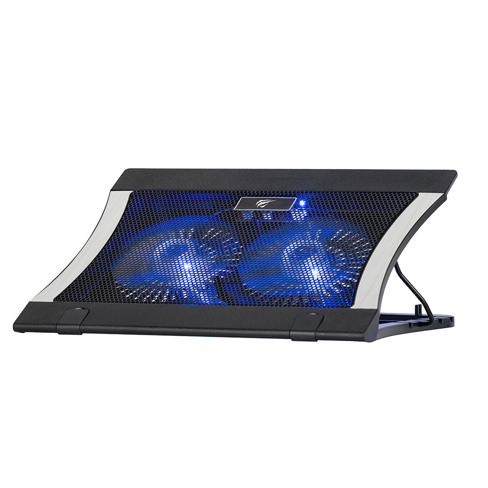 Cooler HAVIT F2051 dla Laptopa 9 cali - 17 cali, Czarny