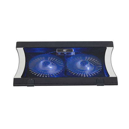 Cooler HAVIT F2051 dla Laptopa 9 cali - 17 cali, Czarny
