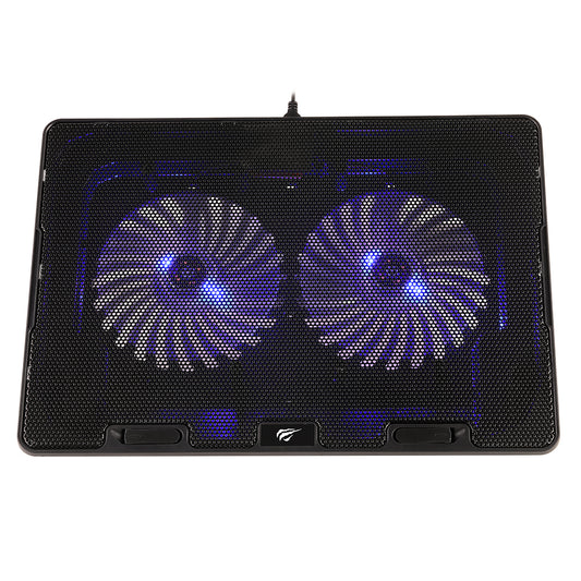 Chłodnica HAVIT F2083 do laptopów 9 cali - 17 cali, Czarna