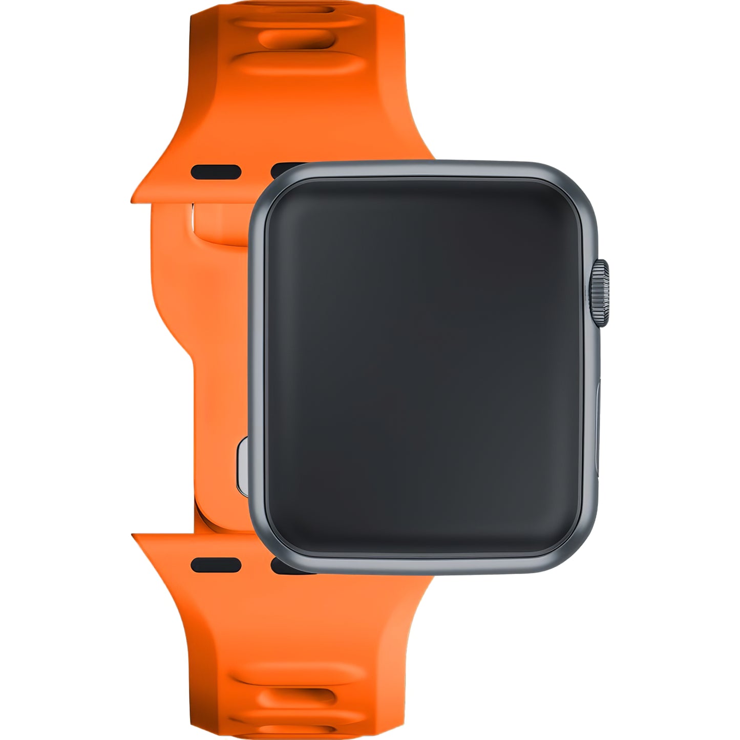 3MK Silikonowy pasek do Apple Watch 41mm / 40mm / 38mm, pomarańczowy 