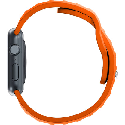 3MK Silikonowy pasek do Apple Watch 41mm / 40mm / 38mm, pomarańczowy 