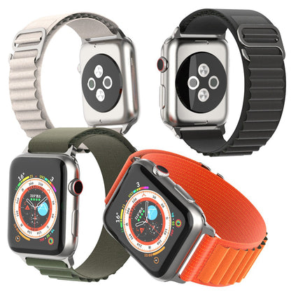 Pasek Damski Techsuit W037 do Apple Watch 42mm / 41mm / 40mm / 38mm Series, Pomarańczowy