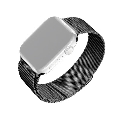 Pasek Fixed Mesh do Apple Watch 42mm / 41mm / 40mm / 38mm Series, Czarny