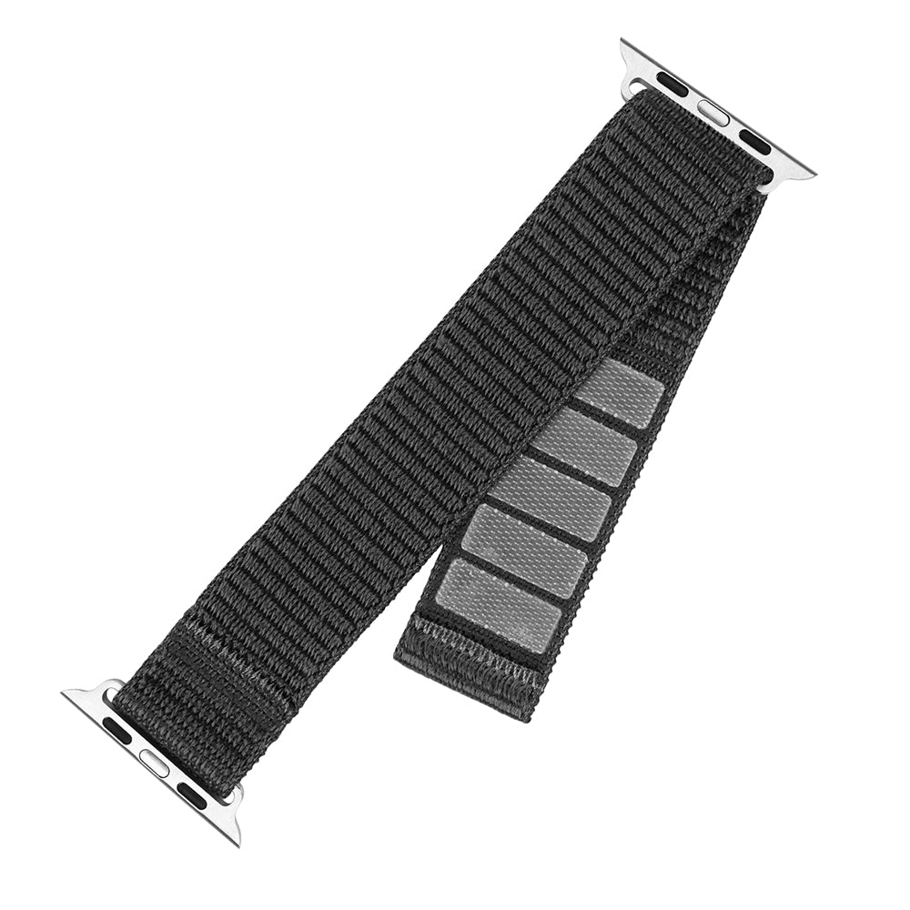 Pasek Fixed Nylon Sporty dla Apple Watch 42mm / 41mm / 40mm / 38mm Series, Ciemnoszary
