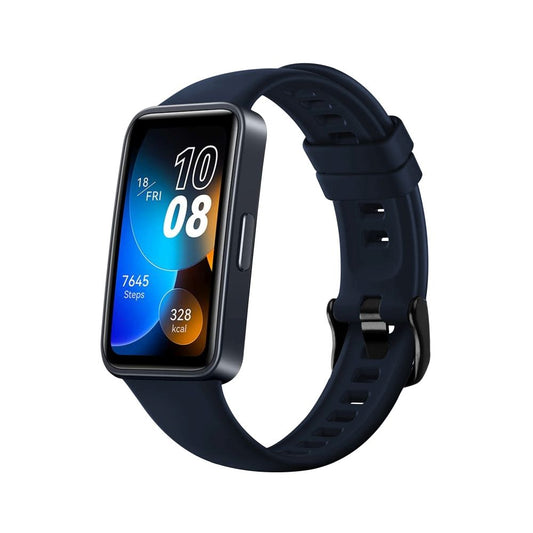 Pasek Fixed Silicone dla Huawei Band 10 / 9 / 8, Niebieski