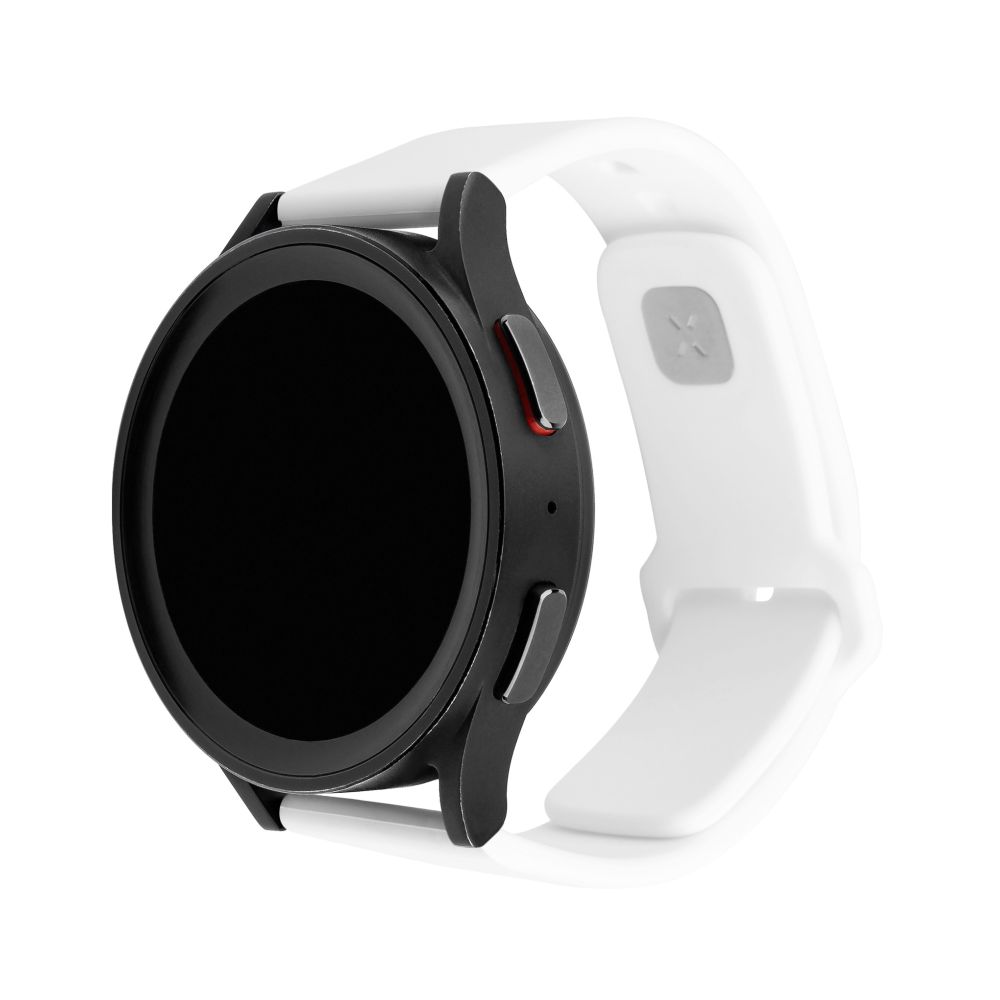 Pasek Fixed Silicone Sporty dla Huawei Watch / Xiaomi Watch Series, 22mm, Biały