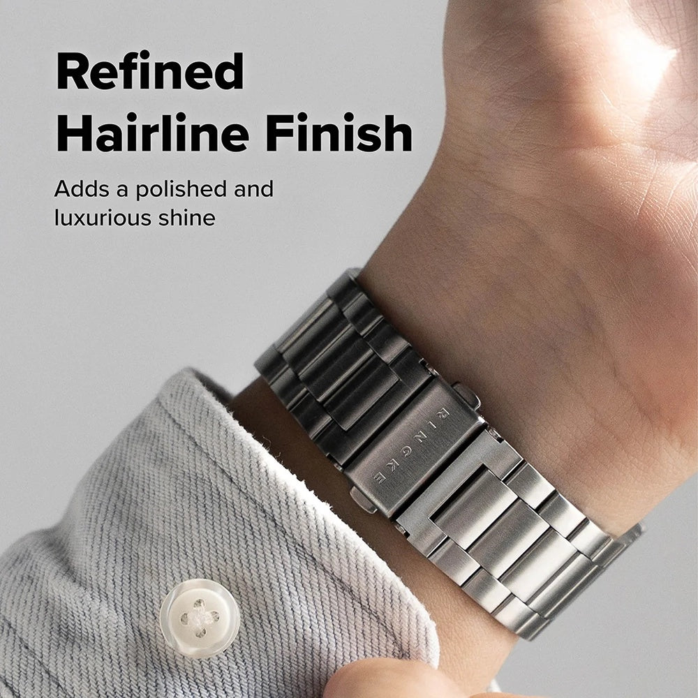 Ringke Metal One Air Strap for Samsung Galaxy Watch8 / Watch8 Classic Series, Silver
